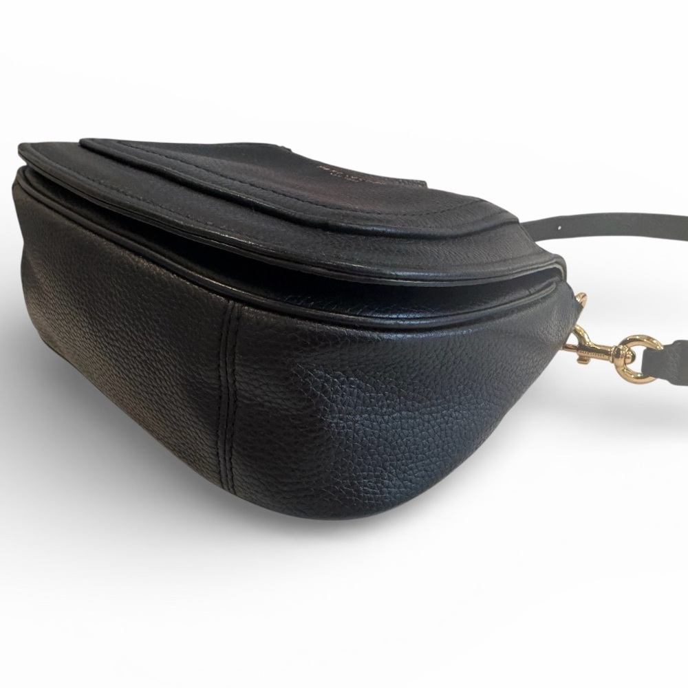 Marc Jacobs Black Pebbled Leather Crossbody Bag - Picture 13 of 15